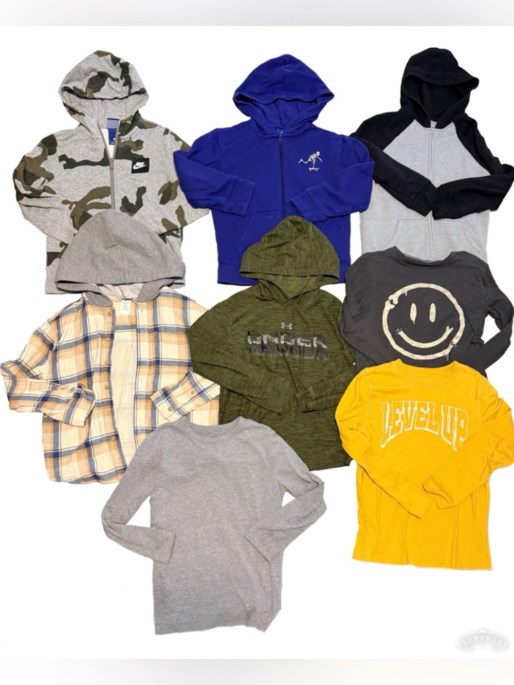 Boys Long Sleeve T Shirt and Jacket Bundle